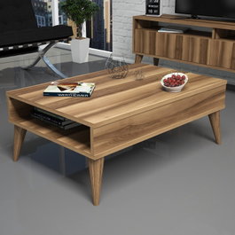 Hanah Home Mesa de Centro Best - Walnut